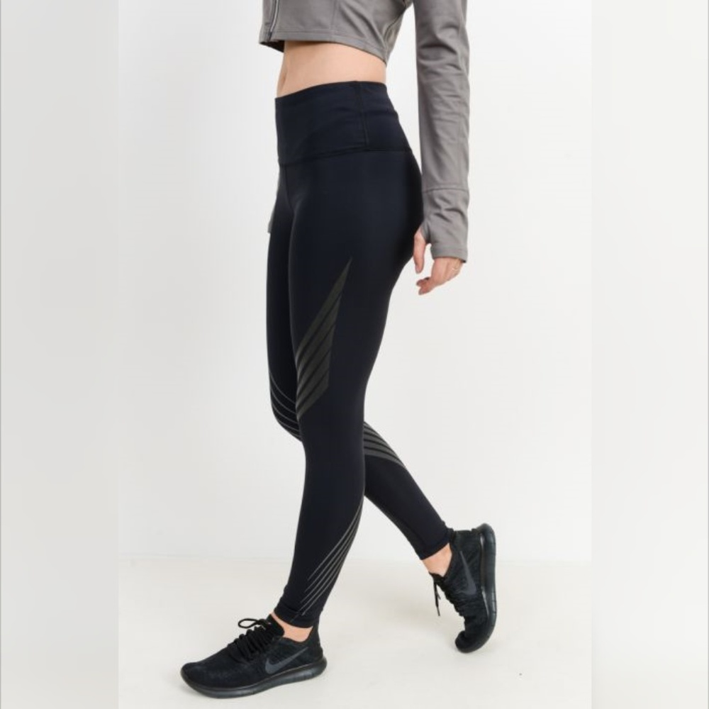 Highwaist Wraparound Wings Leggings Yoga - Picture 1 of 7